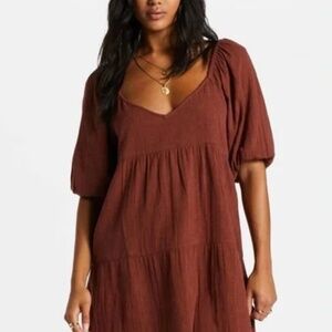 Billabong Gauze Sun Dress XS